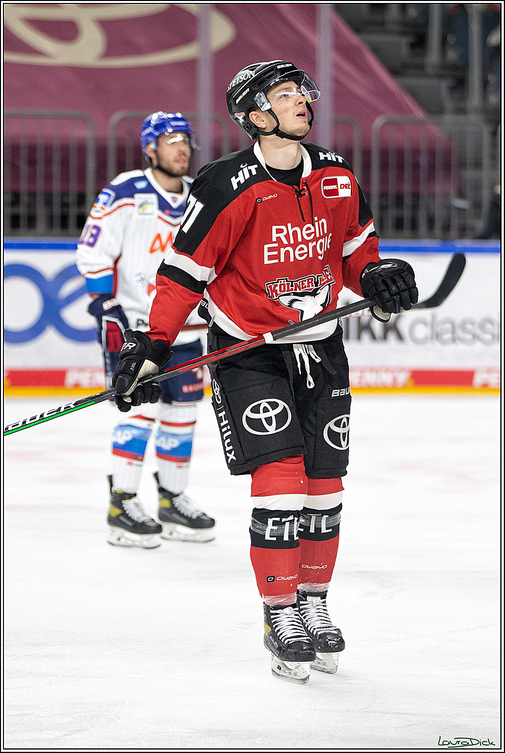 PENNY DEL; Koelner Haie- Adler Mannheim; Koeln, 02.01.2022